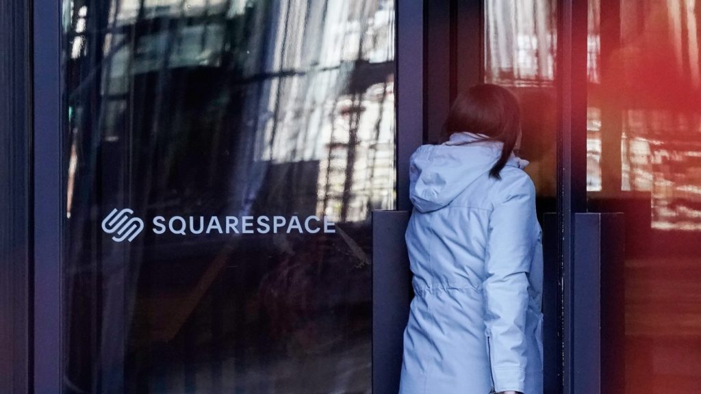 Squarespace headquarters in New York, US, on Tuesday, March 7, 2023.