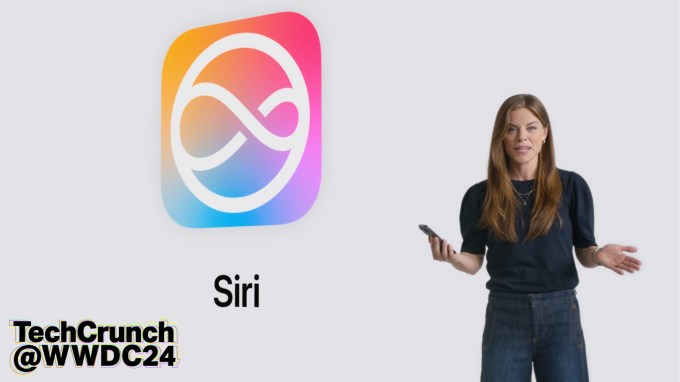 Siri's AI updates being revealed during WWDC 2024